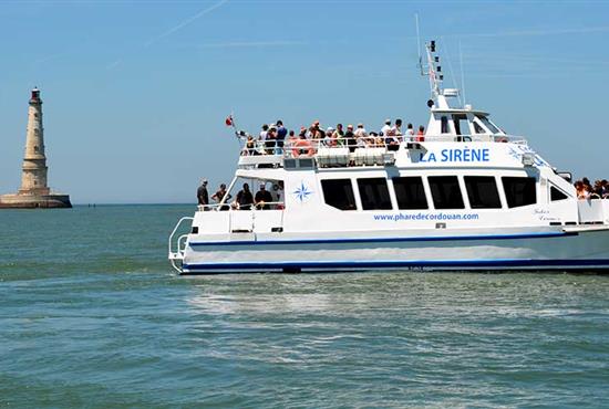 Croisière estuaire, phare de Cordouan - Camping de Bernezac